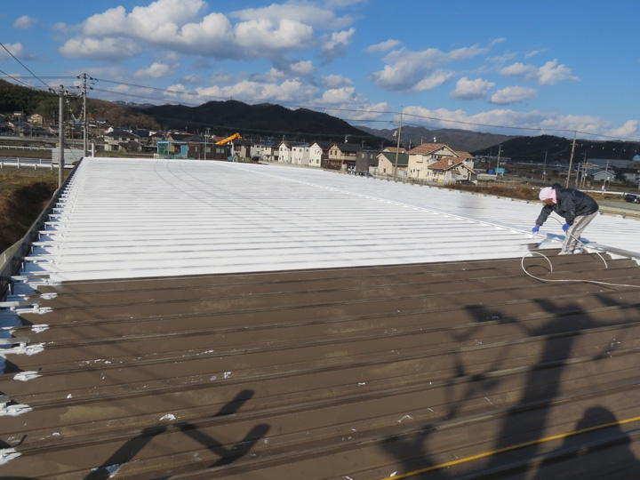 倉庫・工場屋根塗装